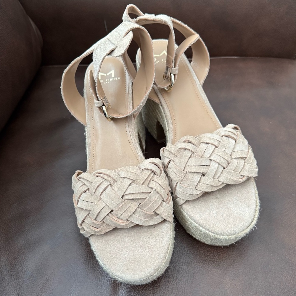Marc Fisher NEW Odilia Espadrille Platform Sandal Size 11 - Picture 8 of 11